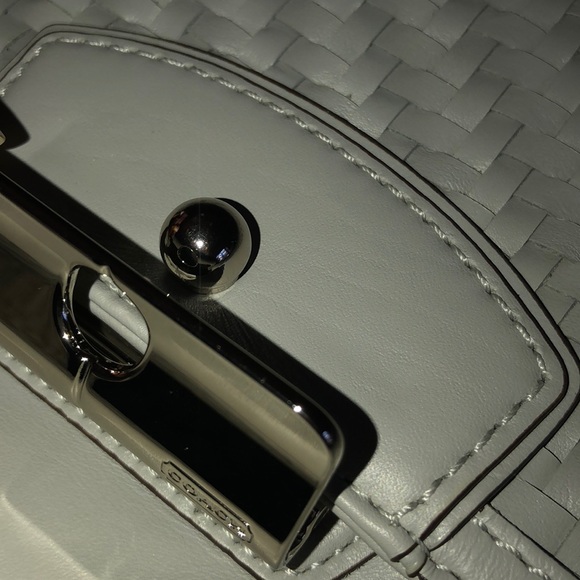 NWOT Coach Tote/Crossbody Gray Bag Leather - Picture 2 of 10